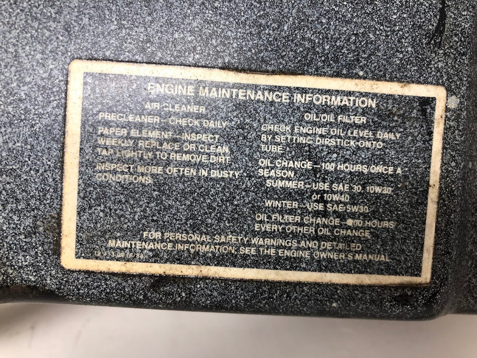 21 027 03 Kohler Command Blower Housing