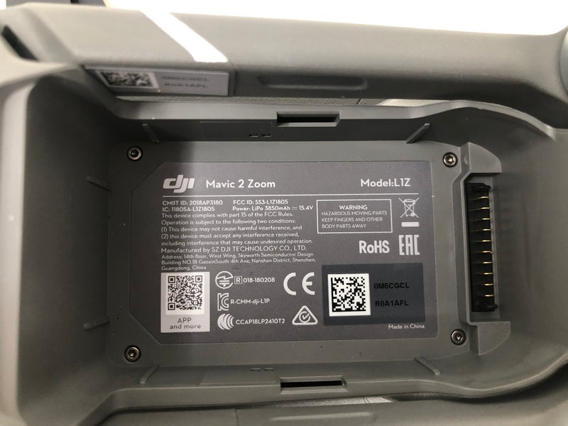 L1Z DJI Mavic 2 Zoom Drone, Charger, & Controller