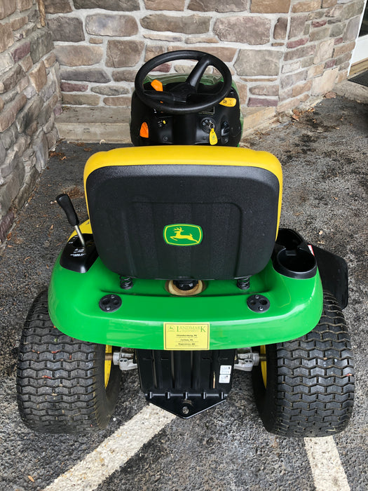 LA120 John Deere 42" Riding Mower w/ 21hp V-Twin B&S Engine (USED)