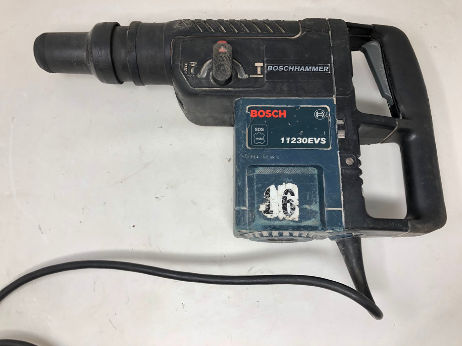 11230EVS Bosch 1 1/2" Hammer Drill & Case (Used)