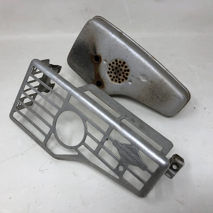 593581 Briggs & Stratton Muffler + Guard
