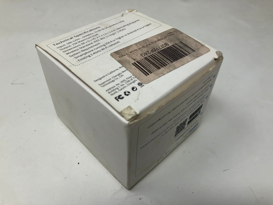 MSS110 Meross Smart Wi-Fi Plug Mini (2-Pack)