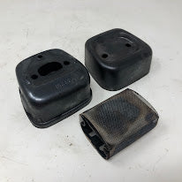 530037254 Husqvarna Silencer Cover, Body, & Flame Protector