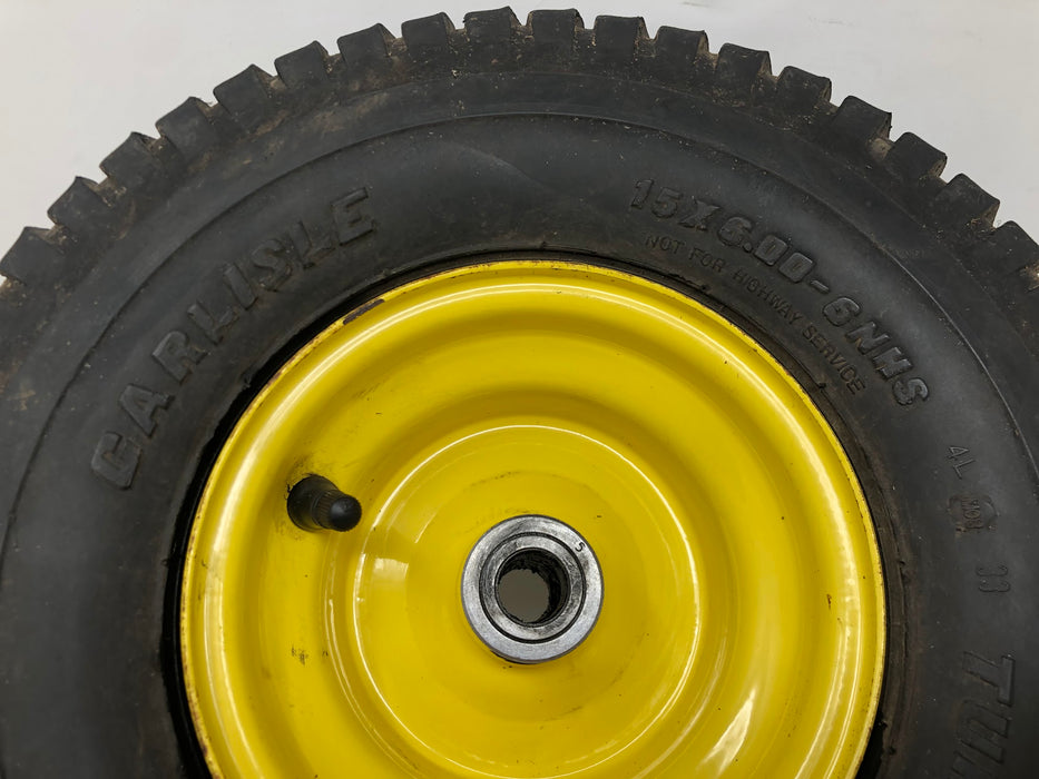 Carlisle Turf Saver Wheel & Tire Assembly 15X6-6