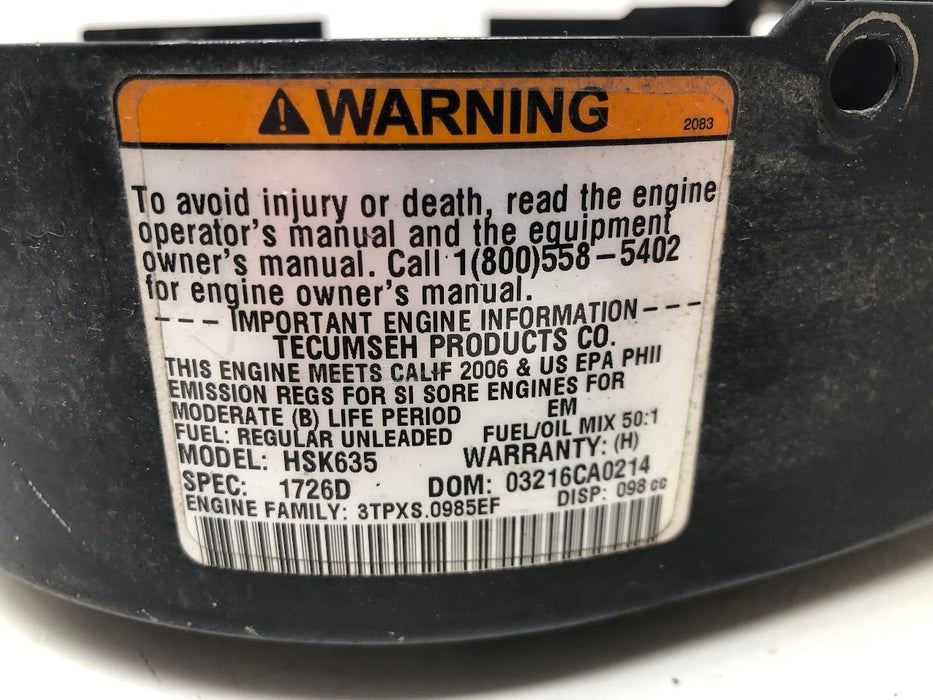 350437 Tecumseh Blower Housing