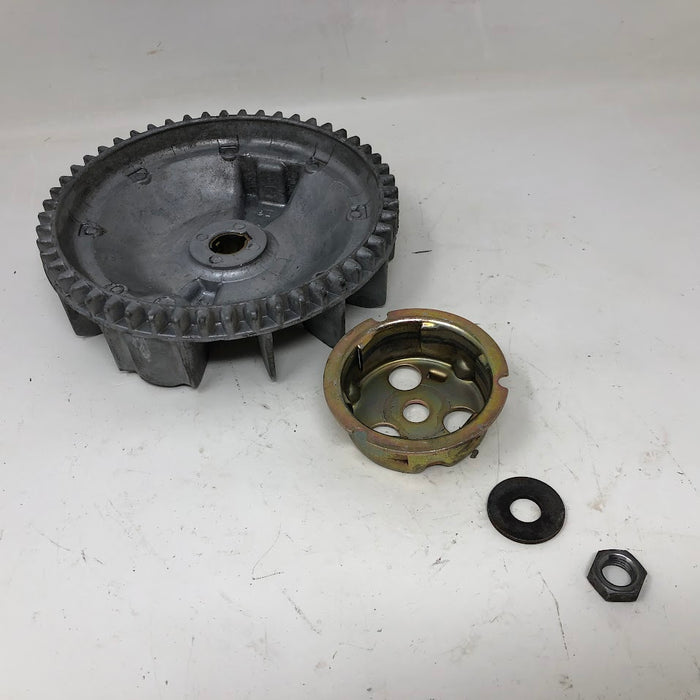 611066 Tecumseh Flywheel + Cup, Washer, & Nut