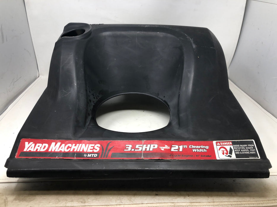 684-04043 MTD Yard Machines Shroud Assembly, 3.5HP, 21"