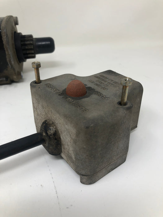 3700 Tecumseh 120V Electric Starter Motor