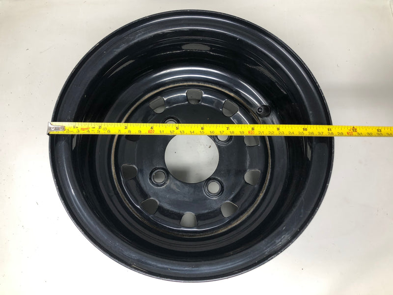 127-3449 Toro OEM Wheel Rim - 11X8 - Black.