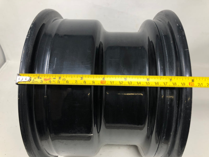 127-3449 Toro OEM Wheel Rim - 11X8 - Black.