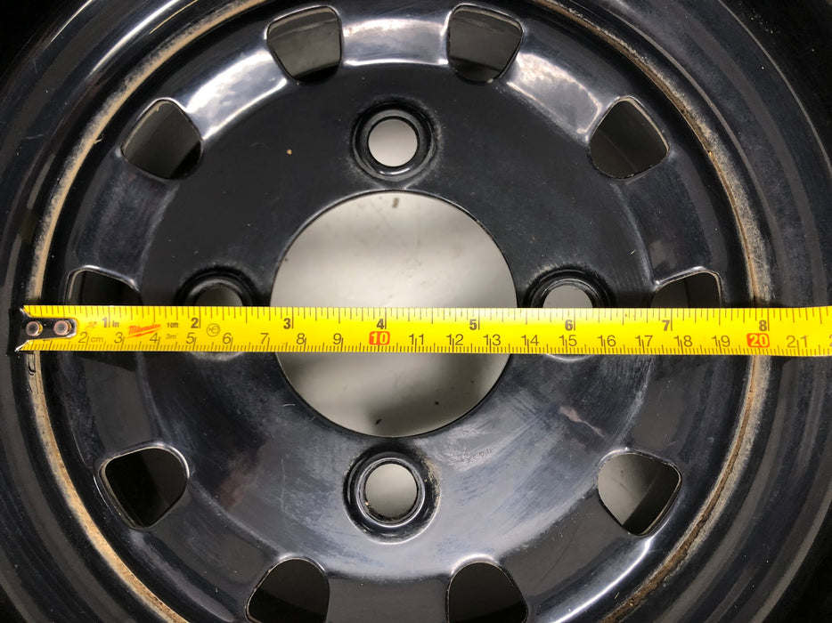 127-3449 Toro OEM Wheel Rim - 11X8 - Black.