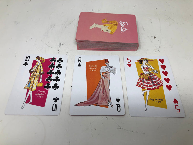 1959-1969 Barbie Playing Card Set with Case