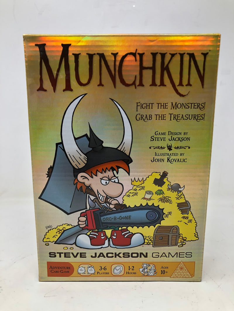 Munchkin Gold Adventure Card Game - Steve Jackson
