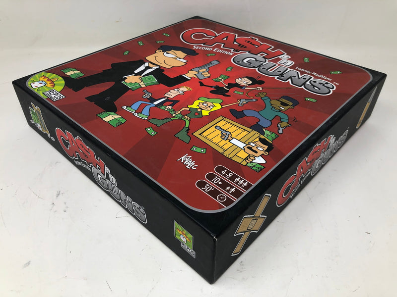 Cash 'n Guns Board Game- 2nd Edition - Repos Productions