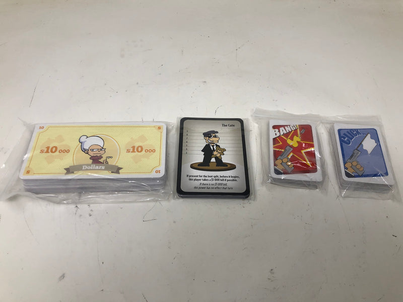 Cash 'n Guns Board Game- 2nd Edition - Repos Productions