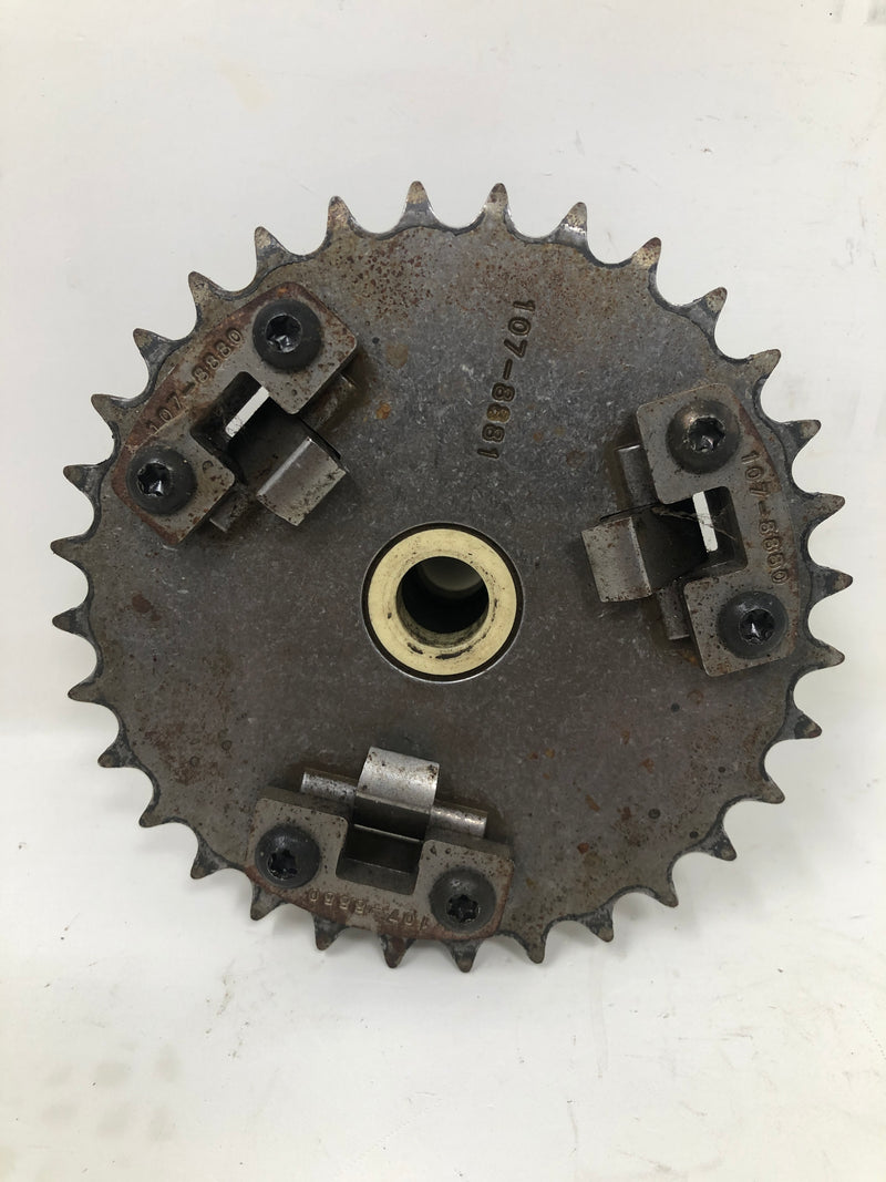 107-8881 Toro Wheel Clutch Sprocket Assembly for 38640 Snow Blower