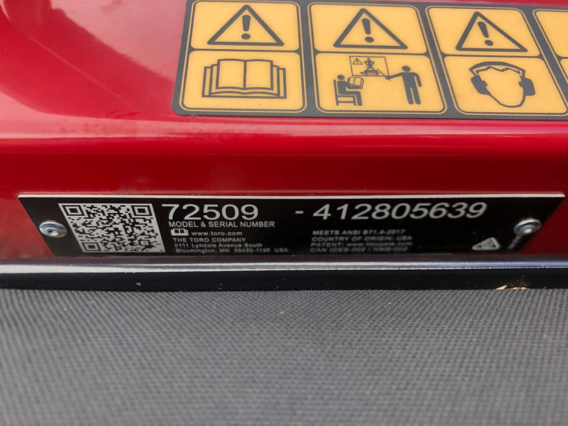 72509 Toro GrandStand 60" Stand-On ZTR Mower w/ 23hp Kawasaki V-Twin Engine (Used)