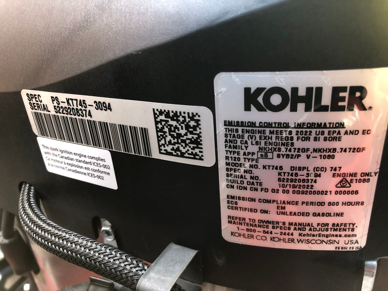 75316 Toro Titan MyRide 60" Zero Turn Riding Mower w/ 26hp Kohler V-Twin Engine (Used)