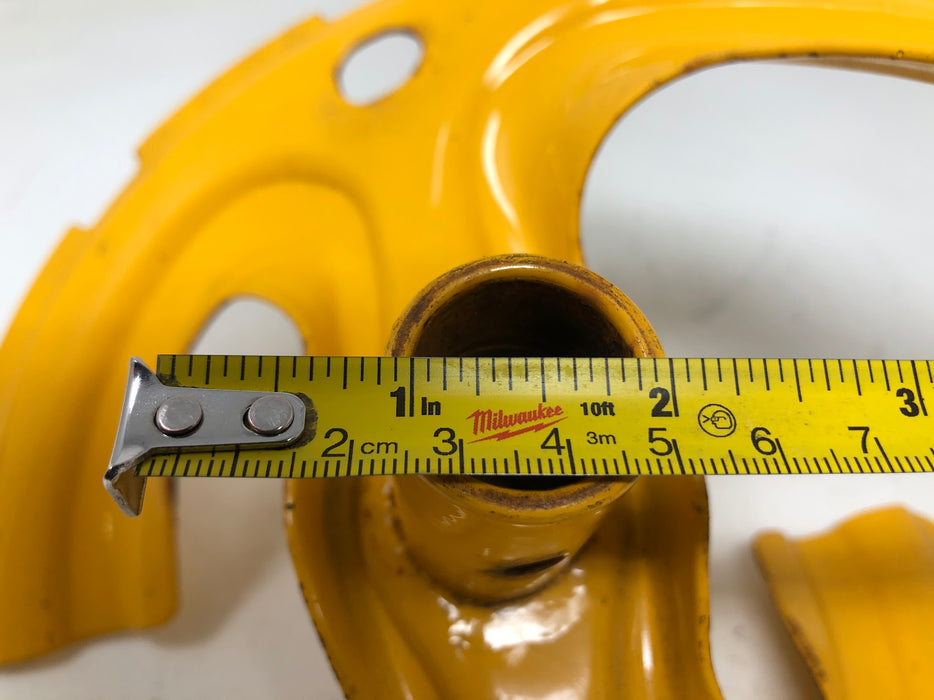 684-04114-0731 MTD RH Auger Assembly - Yellow Jacket