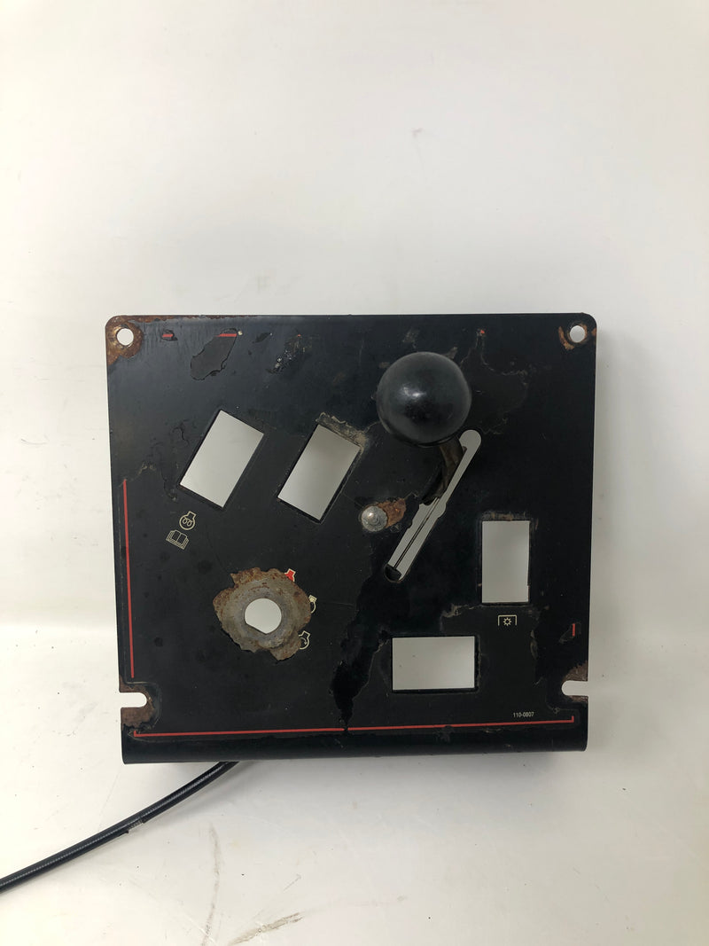 110-0807 Toro Decal Control Panel