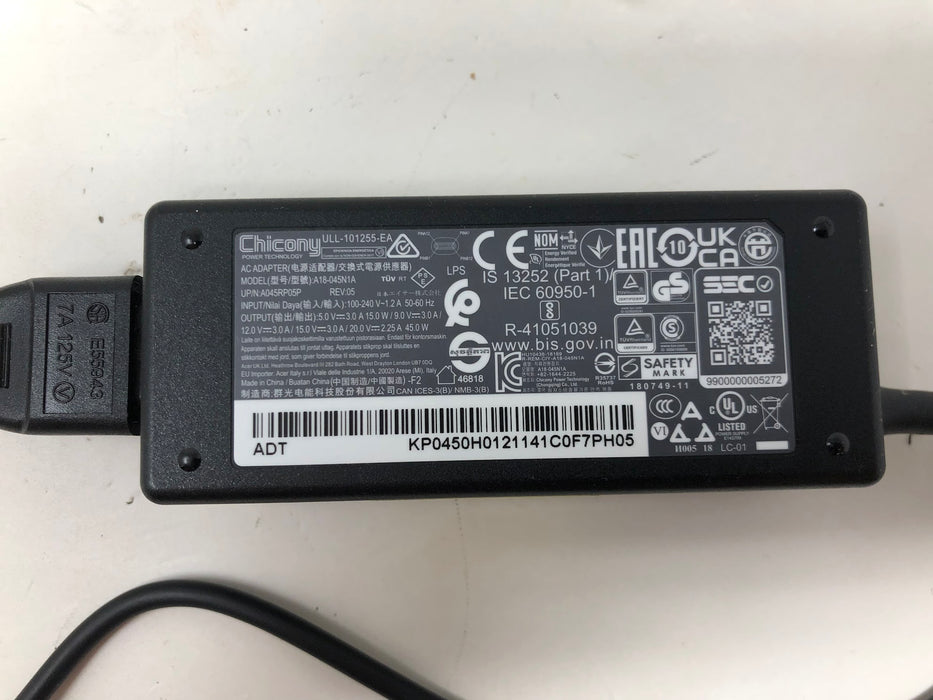 CP713-3W Acer Chromebook Spin Laptop + Cord 13.5", i5, 2021