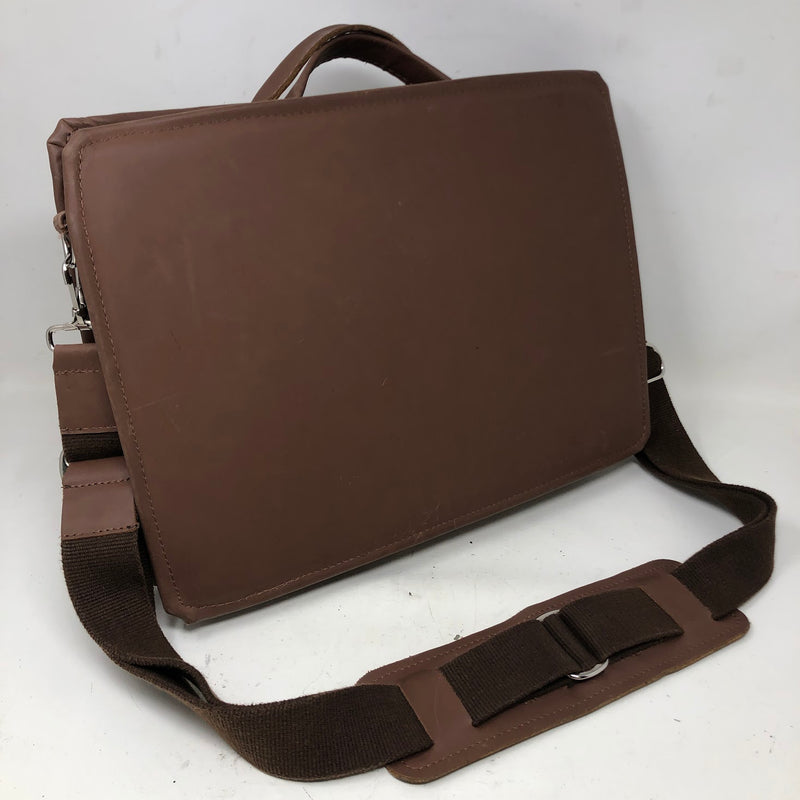 Allegory Visionary Briefcase + Strap - Leather - Handmade