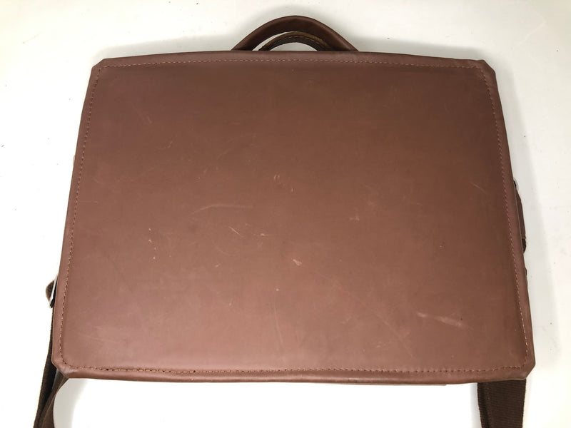 Allegory Visionary Briefcase + Strap - Leather - Handmade