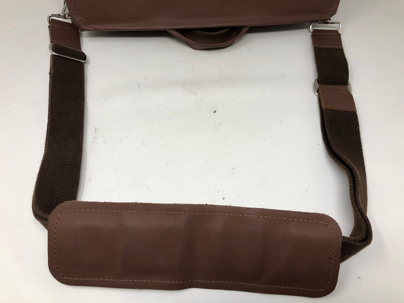 Allegory Visionary Briefcase + Strap - Leather - Handmade