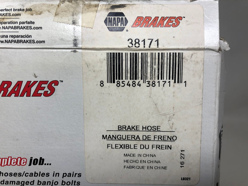 38171 NAPA Ultra Premium 14.2" Brake Hoses (x2)