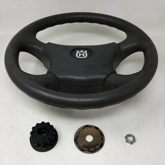 532193943 Husqvarna Steering Wheel + Hardware