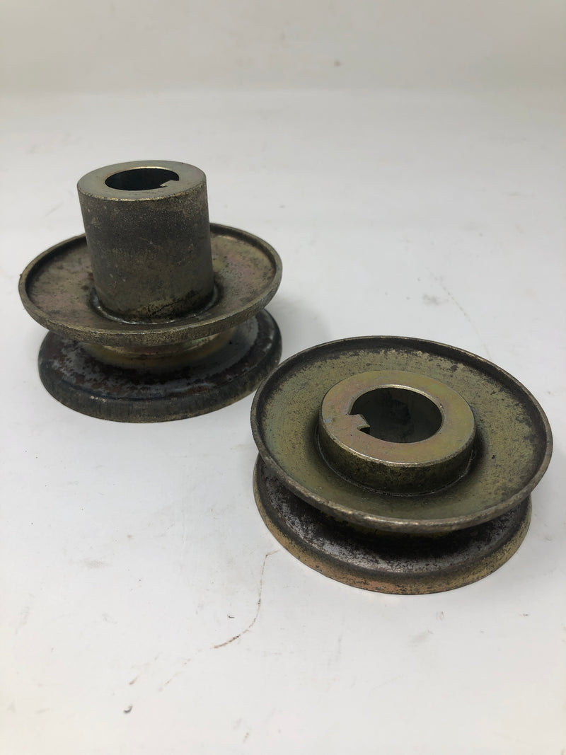 532179157 Impeller & Traction Drive Engine Pulleys from Husqvarna 24" Snow Blower