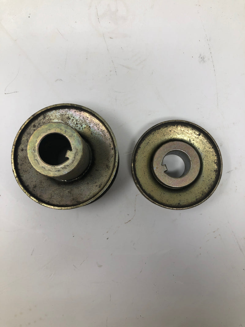 532179157 Impeller & Traction Drive Engine Pulleys from Husqvarna 24" Snow Blower