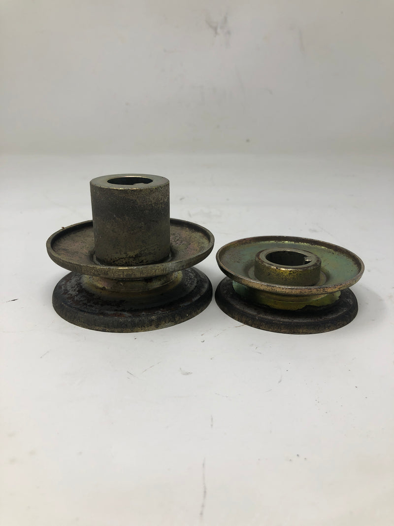 532179157 Impeller & Traction Drive Engine Pulleys from Husqvarna 24" Snow Blower
