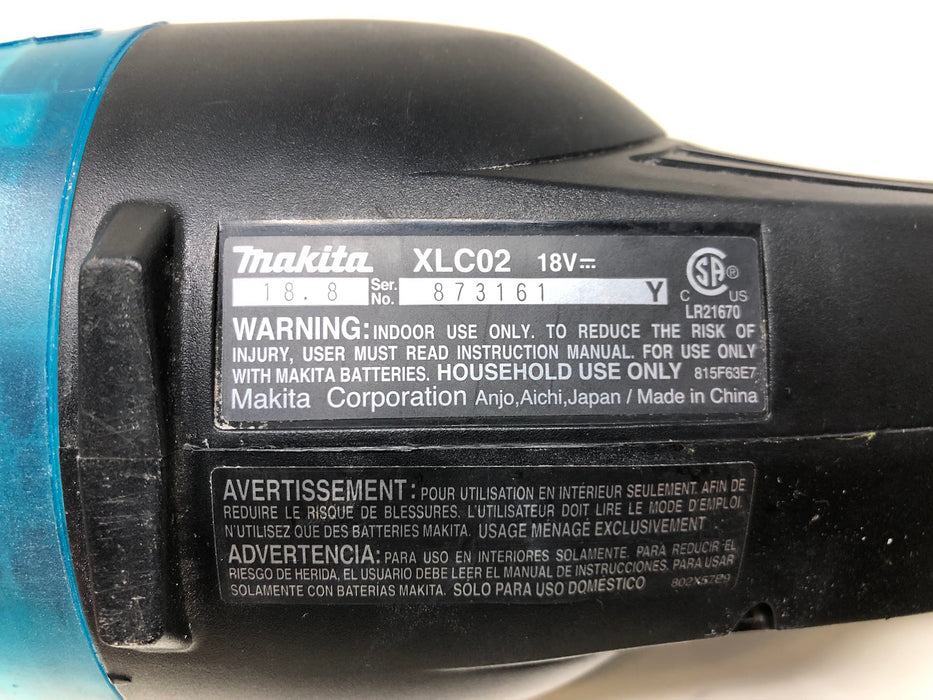 XLC02 Makita 18V Cordless Vacuum (Used)