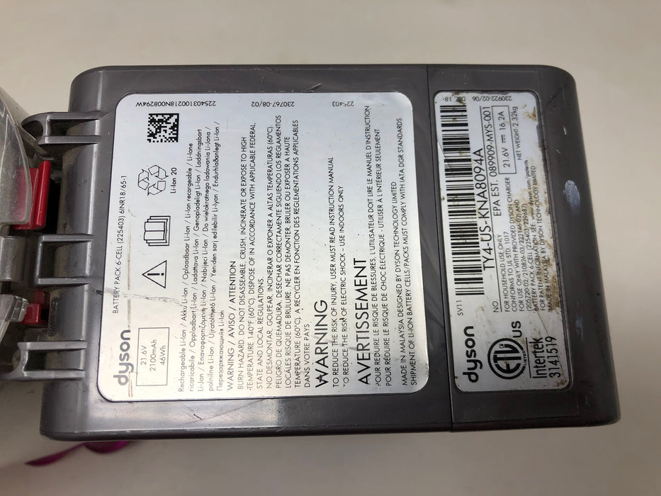 SV11 Dyson 2.5L Cordless Vacuum Cleaner + Accessories