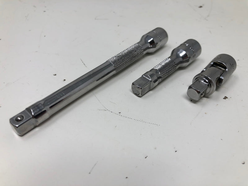 PAKTY315 Snap-On Socket Set & Tray - Metric - 1/4" - 6 Point - 17pcs