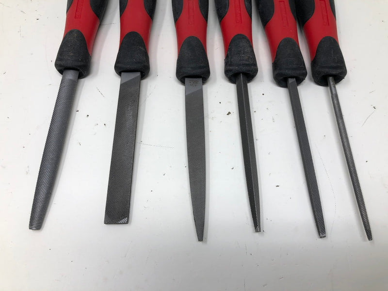 SGFMN106 Snap-On File Set - Miniature - Soft Grip - 6pc