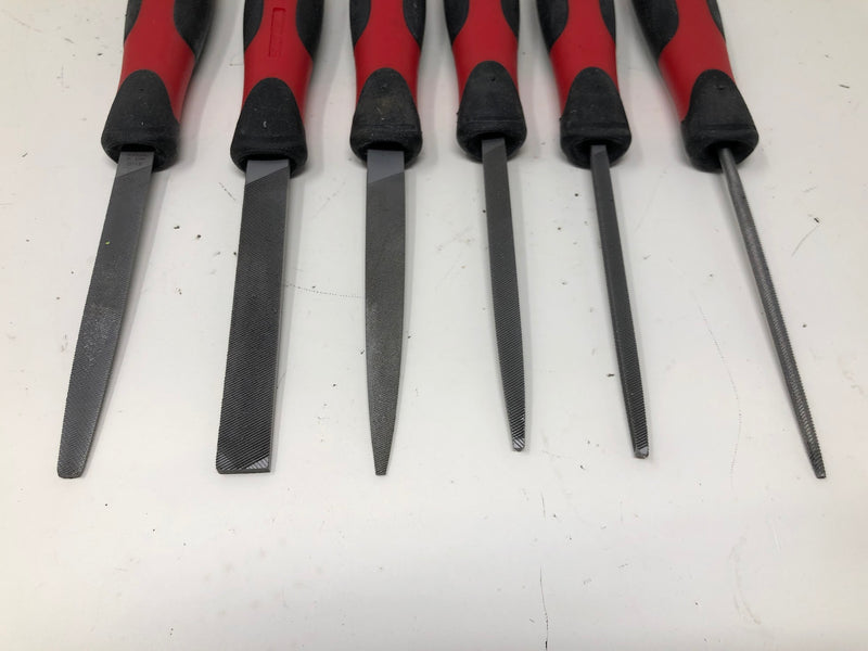 SGFMN106 Snap-On File Set - Miniature - Soft Grip - 6pc