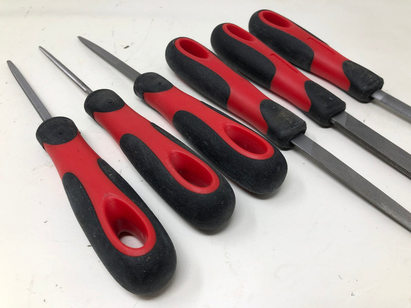 SGFMN106 Snap-On File Set - Miniature - Soft Grip - 6pc