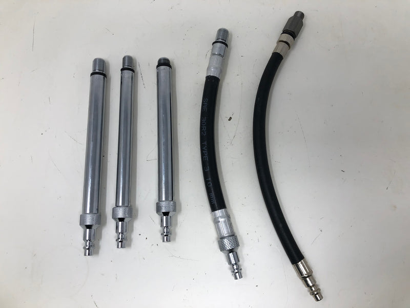 EEPV6G3PK Snap-On Chrome Compression Adapter Set + Gauge Adapters - 5pc