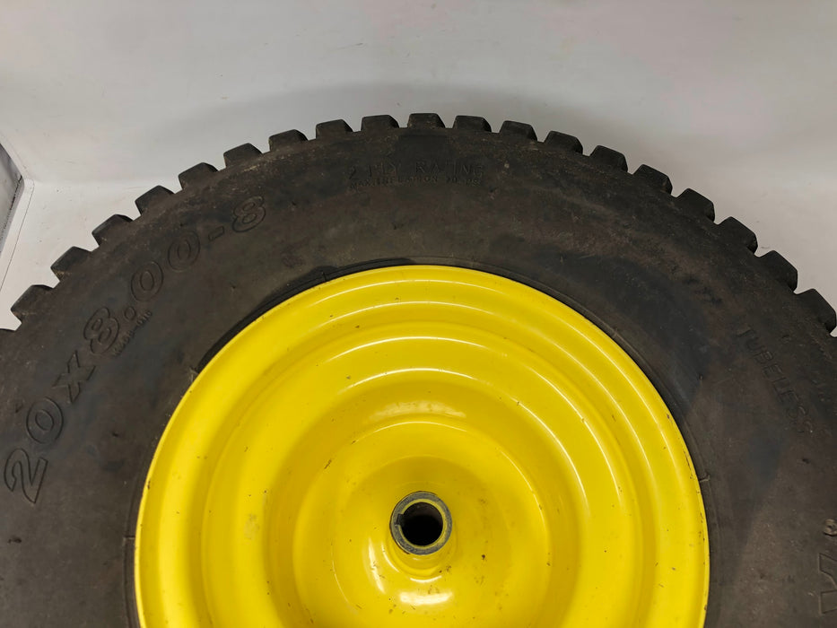 358-016 Kenda Turf Rider Wheel & Tire Assembly 20X8-8