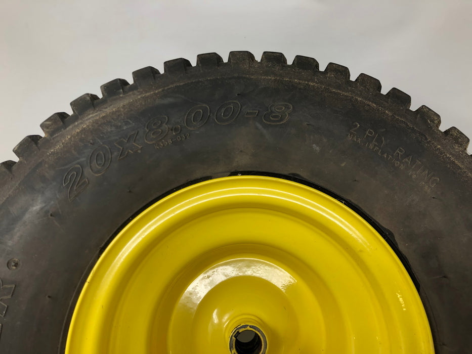 358-032 Kenda Turf Rider Wheel & Tire Assembly 20X8-8