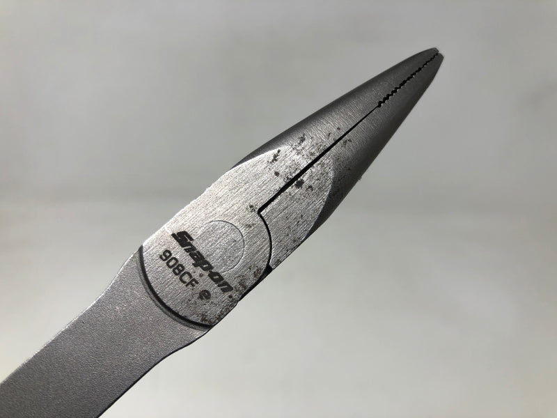 908CF Snap-On 9" Stork Needle Nose Pliers