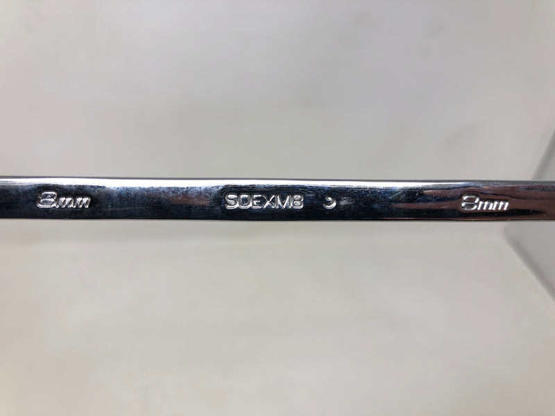 SOEXM8 Snap-On 8mm Wrench - Flank Drive + Metric Combination