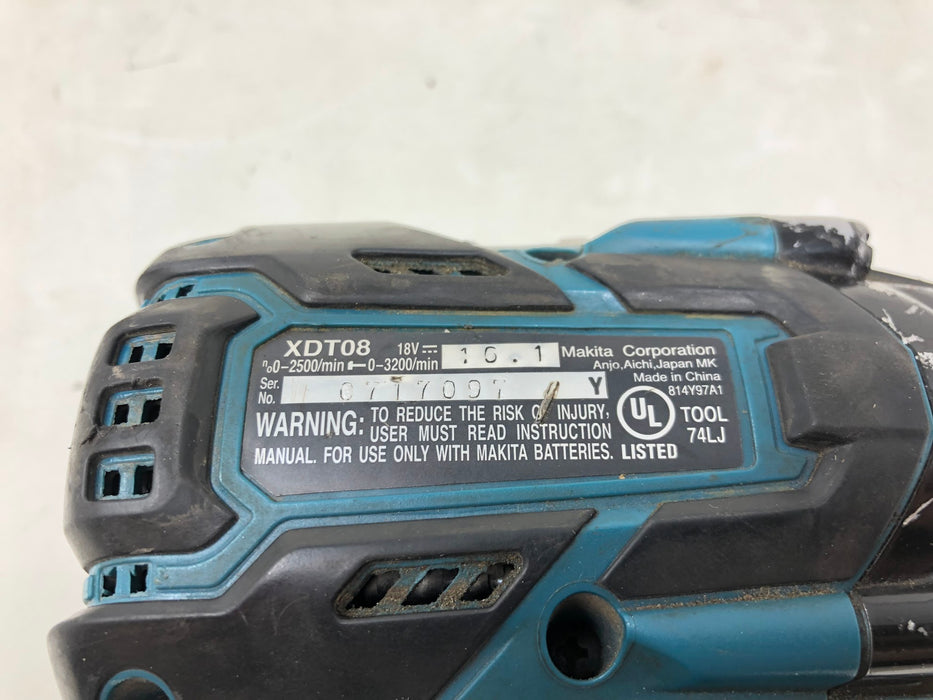 XDT08 Makita 18V Brushless Impact Driver (Used)