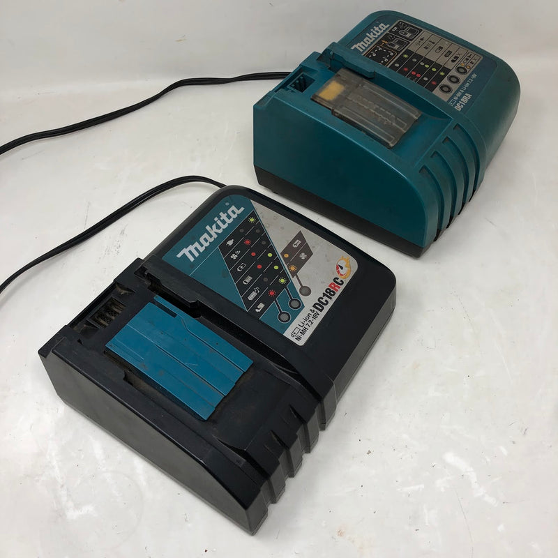 DC18R Makita 18V Rapid Optimum Chargers (x2 - Used)