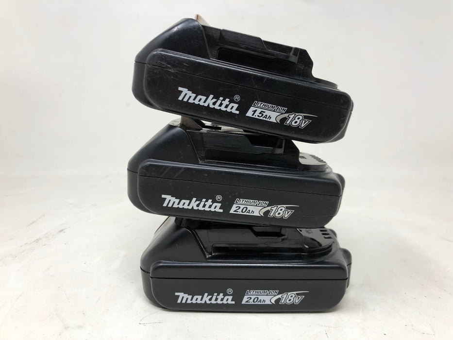 BL1820B Makita 18V 2.0 & 1.5Ah Batteries (Used)