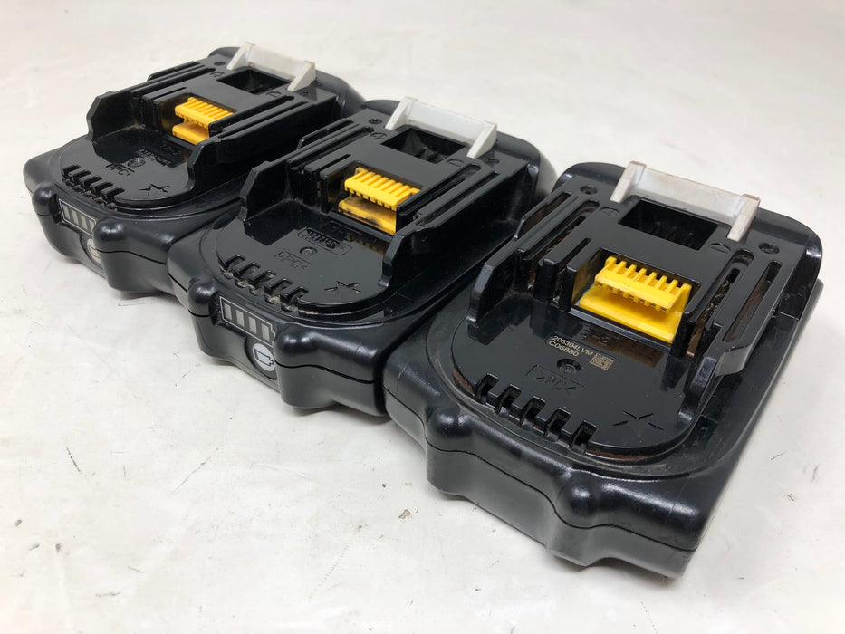 BL1820B Makita 18V 2.0 & 1.5Ah Batteries (Used)