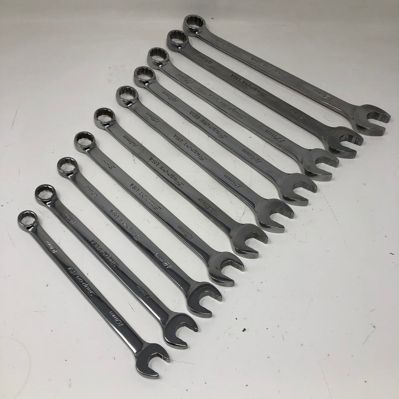SOEXM710 Snap-On Wrench Set - Flank Drive + Metric - 10mm-19mm - 10pc