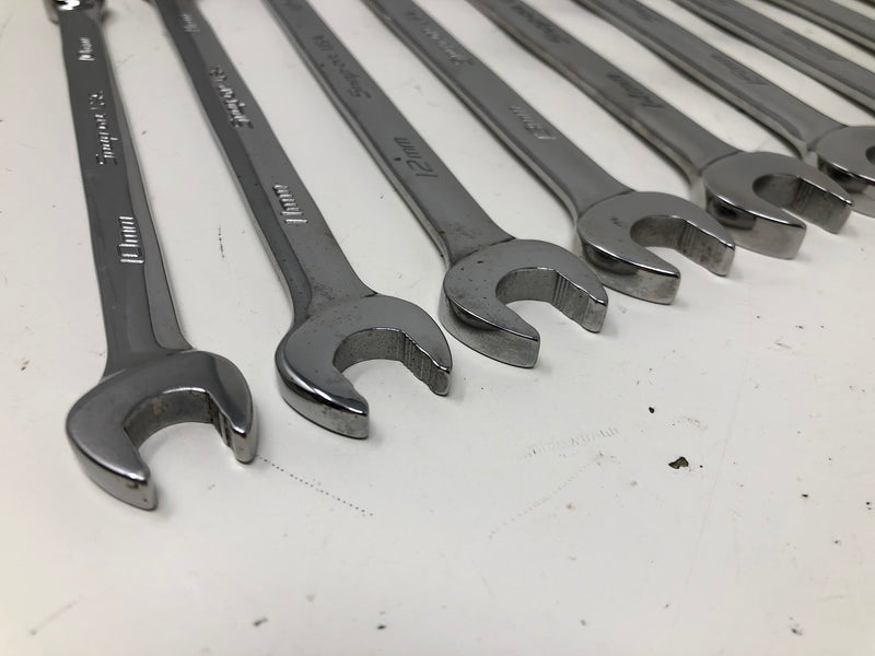SOEXM710 Snap-On Wrench Set - Flank Drive + Metric - 10mm-19mm - 10pc
